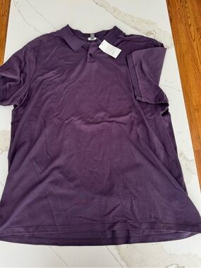 NEW Vince Deep Purple Men's Polo Size XXL NWT